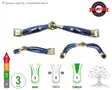 Bombers 2½ -Ring Snaffle Ultra Comfy Lock Up - Bombers 2½ Ring - 30222-SUCLU - 2