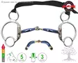 Bombers Eggbutt 2½ Ring Snaffle Ultra Comfy Lock Up - Bombers Eggbutt 2½ Ring - 30237-SUCLU - 6