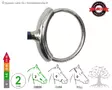 Bombers Loose Ring Tube Elliptical Lock Up - Bombers Loose Ring Tube - 30221-ELU - 9