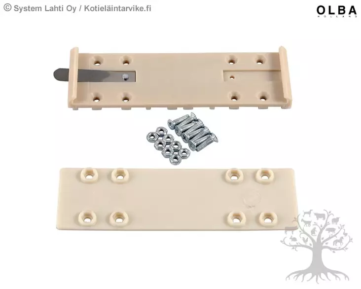 Olba Nylon Ruokinta- ja Juomakuppien Kiinnityskannake - Ruokintakupit, Lautaset - VKCW - 4