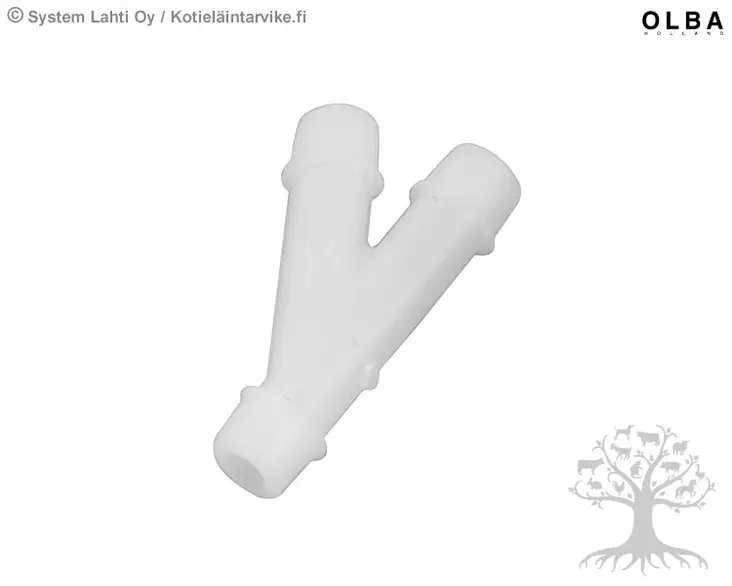 Olba Y-Connector 7x7x7mm - Poultry Water Lines - ADB-Y - 1